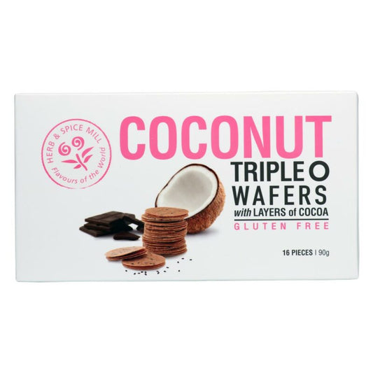 Coconut Triple O Wafers