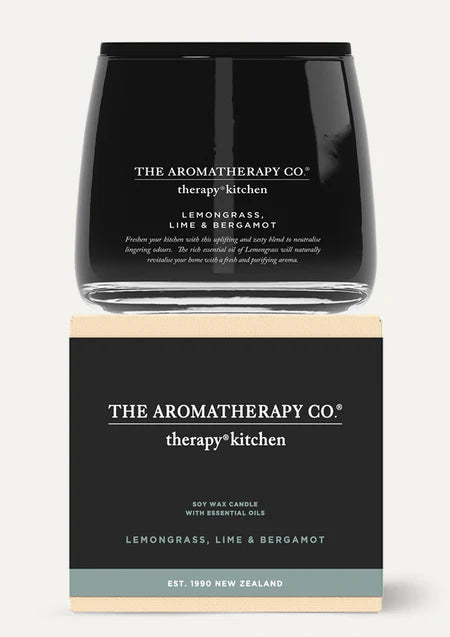 Therapy Kitchen Candle - Lemongrass, Lime & Bergamot