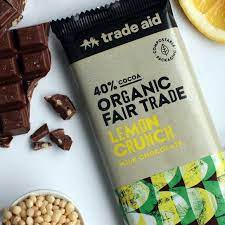 Organic Lemon Crunch Chocolate