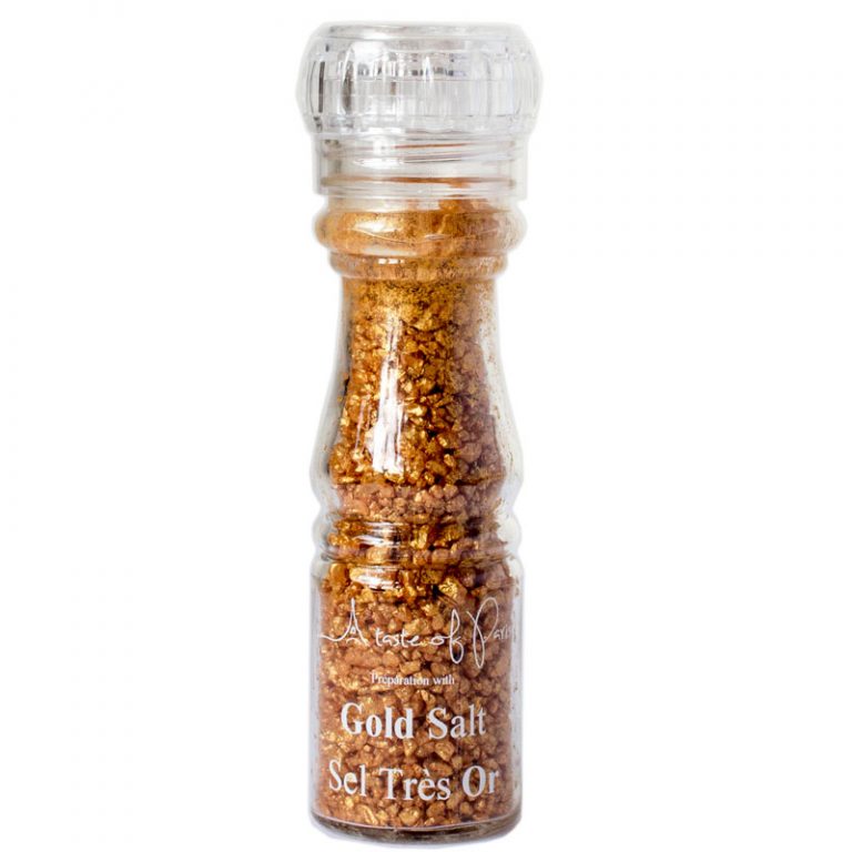 Gold Himalayan Salt/Pepper Grinder